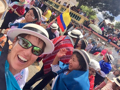 Celebrating Carnaval in Bacun, Ecuador